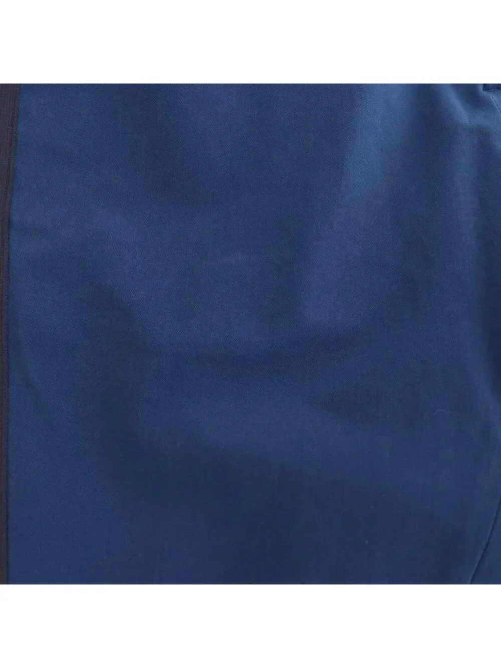 Gucci Stretch Gabardine Side Line Tapered Pants 46 Blue HS